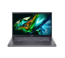 Acer Aspire 5 A517-58M-58HP Intel® Core™ i5 i5-1335U Portatīvais dators 43,9 cm (17.3") Full HD 16 GB LPDDR5-SDRAM 1 TB SSD Wi-Fi 6 (802.11ax) Windows 11 Home Pelēks