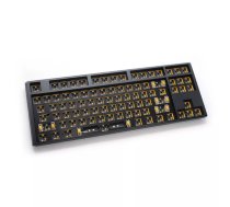 Ducky One 3 Hot-Swap Barebone TKL spēļu tastatūra USB ASV angļu melna