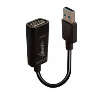 Lindy 43172 USB grafiskais adapteris Melns