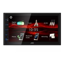 Auto mediju uztvērējs JVC KW-M180DBT 180 W Bluetooth Melns
