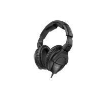 Vadu studijas austiņas Sennheiser HD 280 PRO — slēgtas, apkļauto ausu, 64 Ω, 8–25000 Hz, 3 m kabelis, saliekamas, melnas