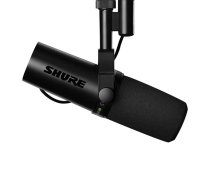 Studijas dinamisks mikrofons Shure SM7DB — vadu XLR, kardioīds, 50–20000 Hz, 150 Ω, fantoms 48V, melns
