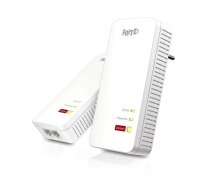 FRITZ!Powerline 1240 AX WLAN Set 1200 Mbit/s Ethernet/LAN savienojums Wi-Fi Balts 2 pcs