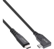 InLine 35912I USB kabelis 2 m USB4 Gen 3x2 USB C Melns