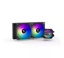 Visi vienā šķidrumu dzesētājs ZALMAN ALPHA2 A24 BLACK Hidrauliskais gultnis Melns