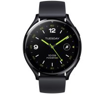 Xiaomi Watch 2 3,63 cm (1.43") AMOLED 46 mm Digitāls 466 x 466 pikseļi Skārienjūtīgais ekrāns Melns Wi-Fi GPS