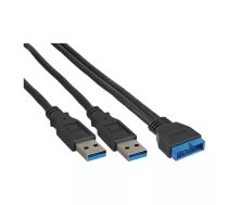 USB 3.0 Premium adaptera kabelis InLine 33447I