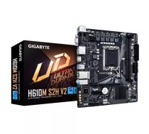 GIGABYTE H610M S2H V2 mātes plate Intel H610 Express LGA 1700 mikro ATX