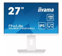 iiyama ProLite XUB2792HSU-W6 LED display 68,6 cm (27") 1920 x 1080 pikseļi Full HD Balts