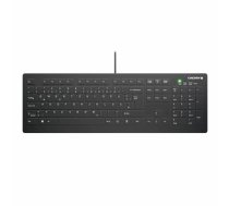 Medicīnas tastatūra CHERRY AK-C8112 USB QWERTZ Vācu Melna 105 Taustiņi