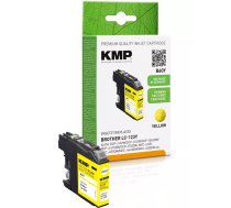 Kārtridžs KMP Brother LC-123Y Dzeltenais Atjaunots