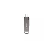 Lexar JumpDrive LJDD400064G-BNQNG USB zibatmiņa 64 GB USB Veids-C 3.2 Gen 1 (3.1 Gen 1) Pelēks