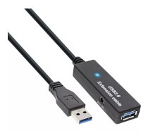InLine 35656 USB kabelis 15 m USB 3.2 Gen 1 (3.1 Gen 1) USB A Melns