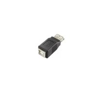 Renkforce USB 2.0 adapteris [1x USB 2.0 ligzda A - 1x USB 2.0 ligzda B] Melni, apzeltīti kontaktdakšu kontakti Renkforce