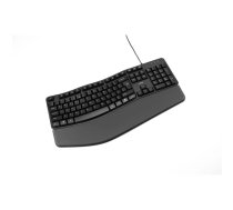 Hama EKC-400 tastatūra Mājas/Biroja USB QZERTY Amerikāņu angļu valoda Melns