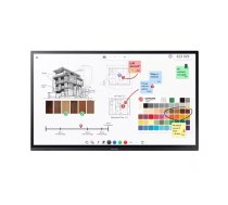 Sharp PN-LA752 Plakans digitālā displeja panelis 190,5 cm (75") LCD 500 cd/m² 4K Ultra HD Melns Skārienjūtīgais ekrāns 24/7