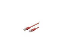 Goobay CAT 6-100 UTP Red 1m tīkla kabelis Sarkans