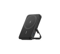 Portatīvais lādētājs Anker 322 MagGo — 5000 mAh, bezvadu 12 W, melns
