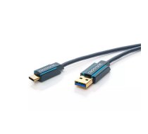 Wentronic 45126 USB kabelis 3 m USB 3.2 Gen 1 (3.1 Gen 1) USB C USB A Melns