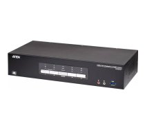 ATEN 4 portu USB True 4K DisplayPort KVM slēdzis - KVM slēdzis - 4 porti (CS1924ATC)