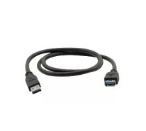 Kramer Electronics USB-A (M) to USB-A (F) 3.0, 0.9m USB kabelis USB 3.2 Gen 1 (3.1 Gen 1) 0,9 m USB A Melns