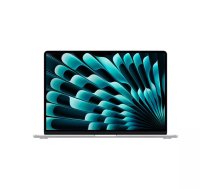 Apple MacBook Air Apple M M3 Portatīvais dators 38,9 cm (15.3") 8 GB 256 GB SSD Wi-Fi 6E (802.11ax) macOS Sonoma Sudrabs