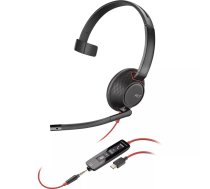Austi POLY Blackwire 5210 monaurālais USB-C vadu birojam zvanu centram