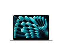 Apple MacBook Air Apple M M3 Portatīvais dators 34,5 cm (13.6") 8 GB 256 GB SSD Wi-Fi 6E (802.11ax) macOS Sonoma Sudrabs