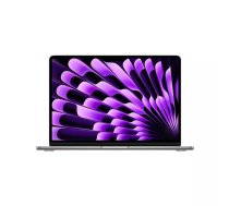 Apple MacBook Air Apple M M3 Portatīvais dators 34,5 cm (13.6") 8 GB 512 GB SSD Wi-Fi 6E (802.11ax) macOS Sonoma Pelēks