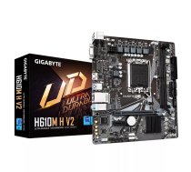 GIGABYTE H610M H V2 mātes plate Intel H610 Express LGA 1700 mikro ATX