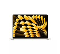 Apple MacBook Air Apple M M3 Portatīvais dators 38,9 cm (15.3") 8 GB 256 GB SSD Wi-Fi 6E (802.11ax) macOS Sonoma Bēšs