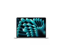 Apple MacBook Air Apple M M3 Portatīvais dators 38,9 cm (15.3") 8 GB 256 GB SSD Wi-Fi 6E (802.11ax) macOS Sonoma Sudrabs