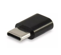 Equip 133472 kabeļu spraudņu pāreja USB C Micro USB B Melns