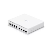 Ubiquiti UISP Switch Plus Vadīts 2.5G Ethernet (100/1000/2500) Power over Ethernet (PoE) 1U Balts