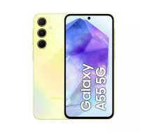 Viedtālrunis Samsung Galaxy A55 5G SM-A556, 6.6" FHD+, 8 GB RAM, 128 GB, 50 MP, IP67, 5000 mAh, dzeltena