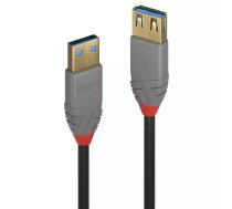 Lindy 36760 USB kabelis USB 3.2 Gen 1 (3.1 Gen 1) 0,5 m USB A Melns