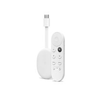 Google Chromecast ar GoogleTV HDMI 4K Ultra HD Android White