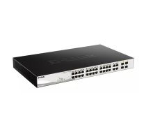 D-Link DGS-1210-24P Vadīts L2 Gigabit Ethernet (10/100/1000) Power over Ethernet (PoE) Melns
