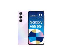 Samsung Galaxy A55 5G 16,8 cm (6.6") Hibrīda duālā SIM Android 14 USB Veids-C 8 GB 128 GB 5000 mAh Ceriņi