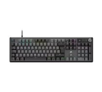 Spēļu tastatūra Corsair K70 CORE RGB Optiskais slēdzis QWERTZ Vācu 105 taustiņi USB