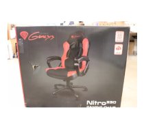 Genesis spēļu krēsls Nitro 330 | NFG-0752 | Melns - sarkans