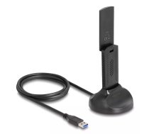 DeLOCK Wi-Fi 6E Divu joslu WLAN USB adapteris AX3000 1201 Mbps