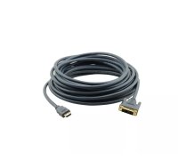 Kramer Electronics C−HM/DM 10,7 m DVI-D HDMI Melns