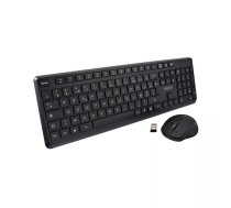 V7 CKW350FR tastatūra Pele iekļauta RF Bezvadu AZERTY Franču Melns