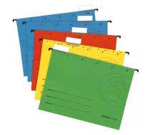 Herlitz 5874656 piekaramā mape Kartona Dažādas krāsas 5 pcs