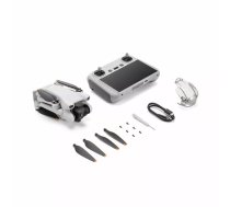 DJI Mini 3 (RC) 4 rotori Mini drons 48 MP 3840 x 2160 pikseļi 2453 mAh Pelēks, Balts