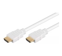 Goobay 60908 HDMI kabelis 3 m HDMI Type A (Standard) Balts