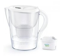 Ūdens filtra krūka BRITA Marella XL 3,5 L ar Maxtra PRO filtru sistēmu, balta, 3,5 L