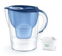 Ūdens filtra krūze BRITA Marella XL 3,5 L ar Maxtra PRO kaseti (filtrēšanas jauda 150 L, zila)