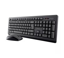 Trust Primo Tastatūra Pele iekļauta Ofisa RF Bezvadu QWERTZ Vācu Melna